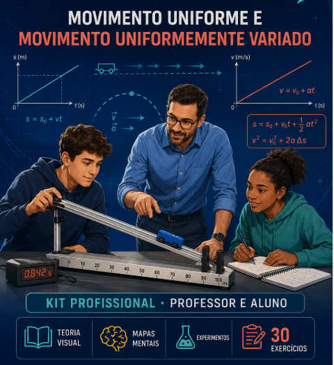 Física - MOVIMENTO UNIFORME E MOVIMENTO UNIFORMEMENTE VARIADO